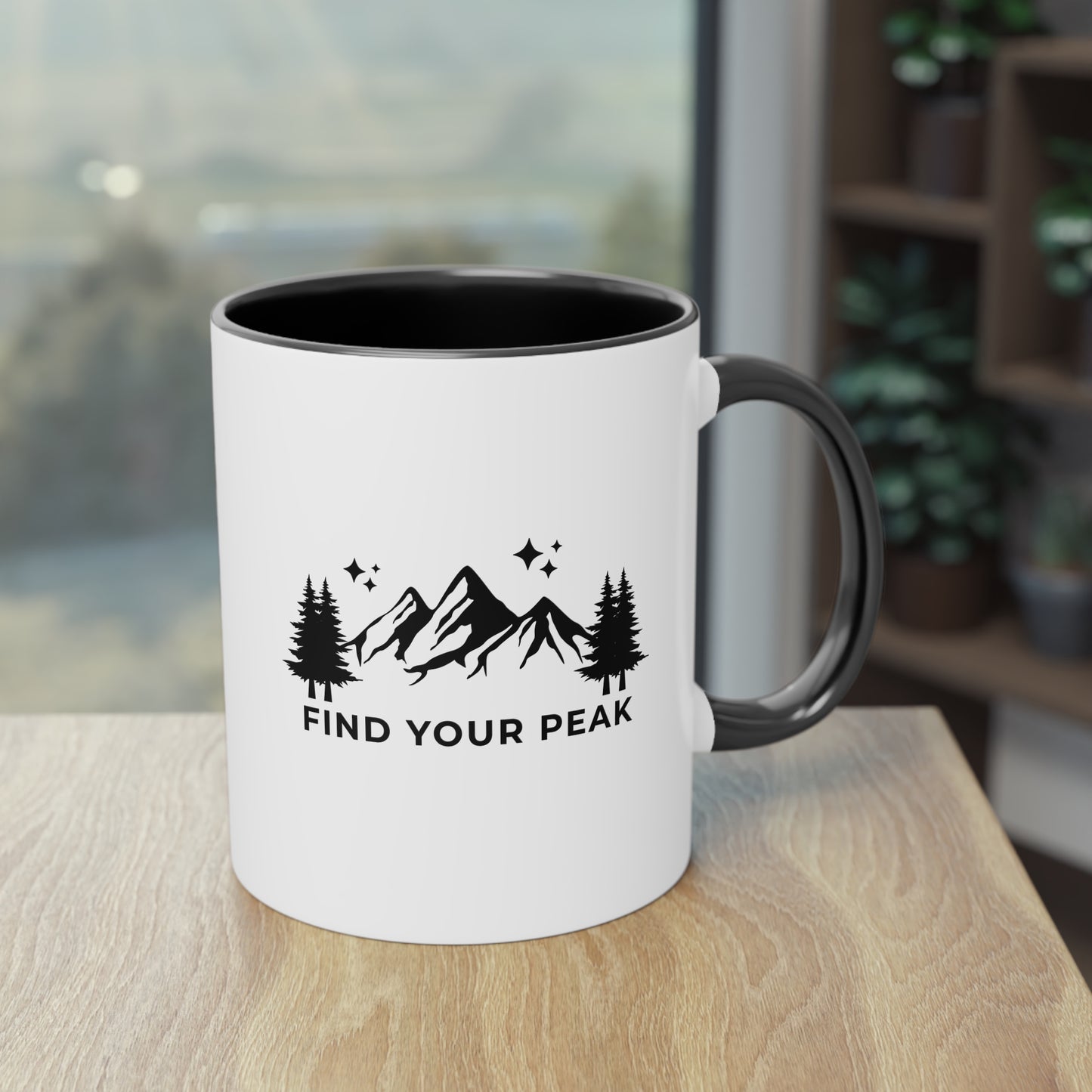 Tasse | Find your Peak | weiß