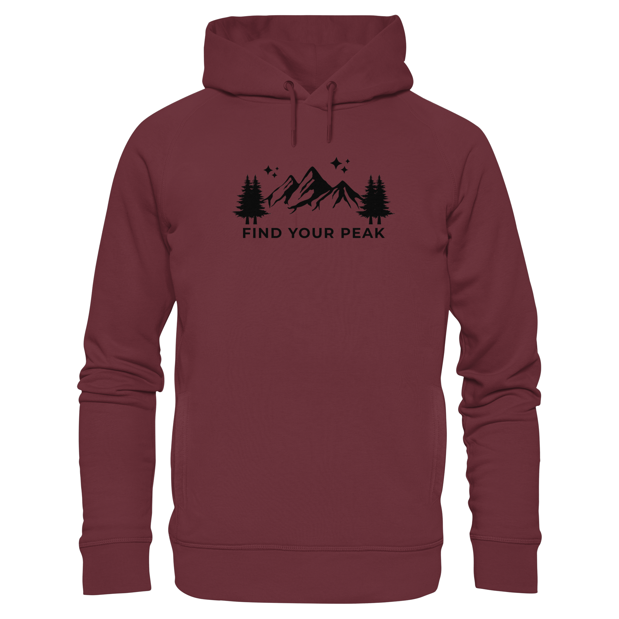 Find your Peak - Organic Fashion Hoodie