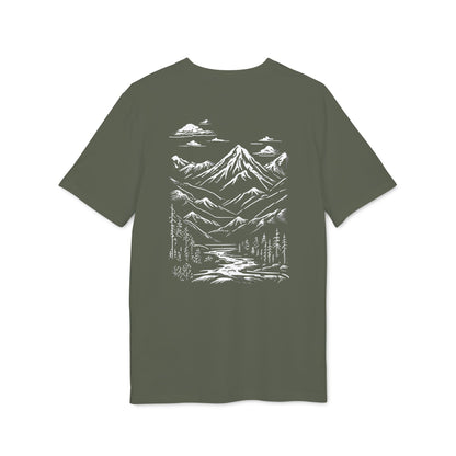 Premium Organic Shirt | Find Your Peak | Mountain River