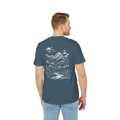 Premium Organic Shirt | Find Your Peak | Mountain River