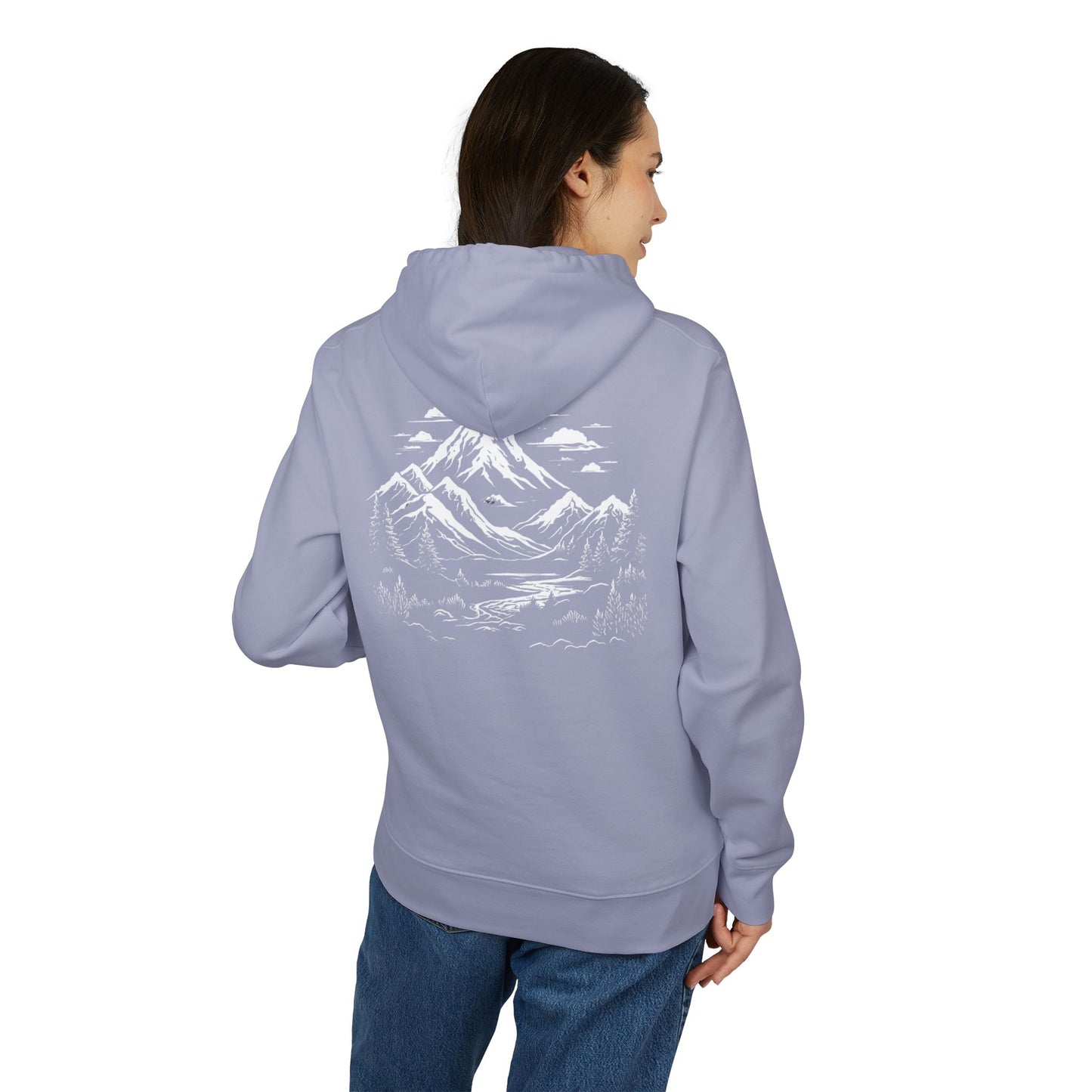 Premium Hoodie "Mountain Forest"