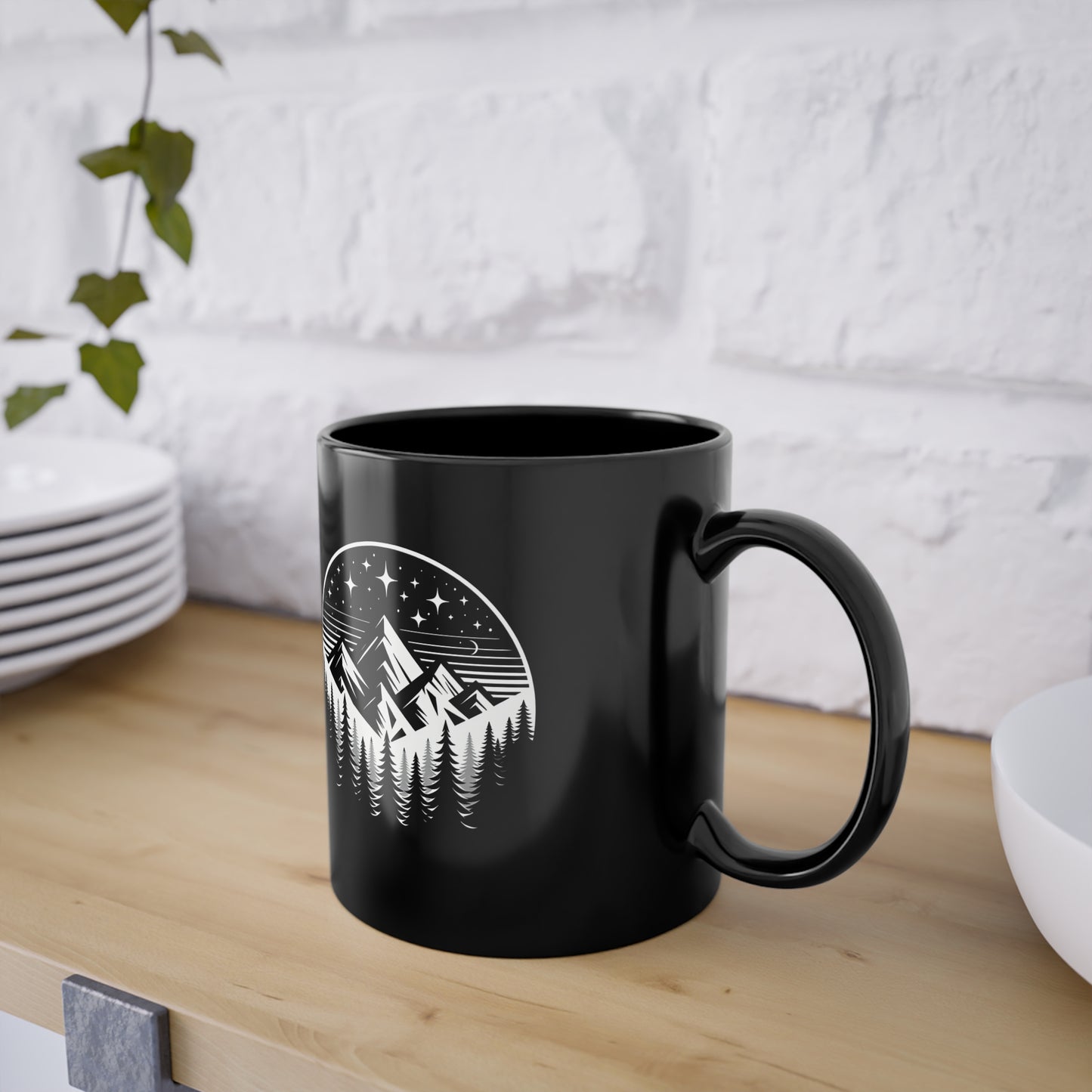Tasse | black starry sky