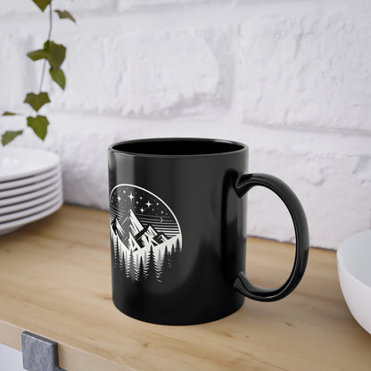 Tasse | black starry sky
