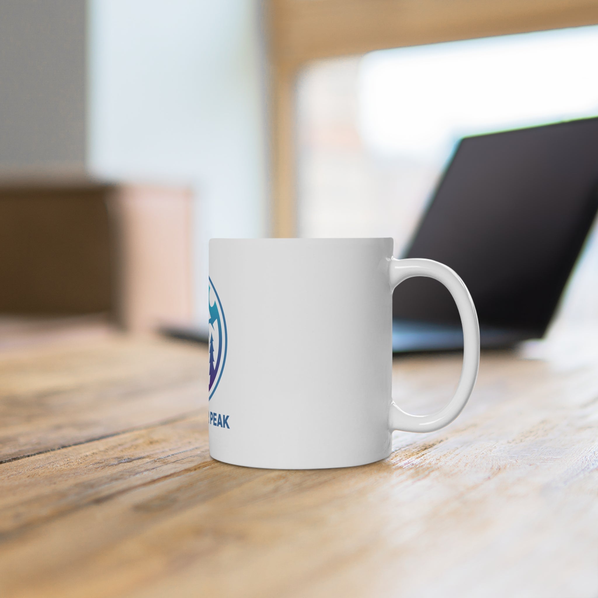 Tasse Find your Peak weiß
