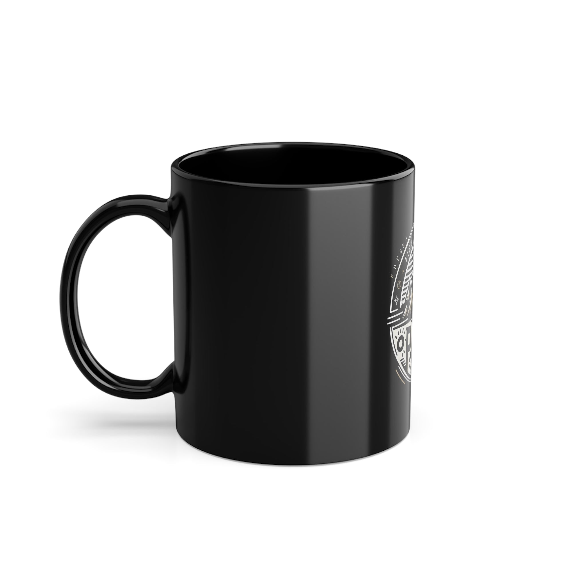 Tasse Find your Peak schwarz