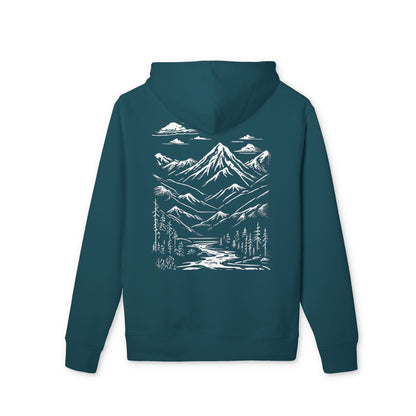 Premium Hoodie "Mountain River"