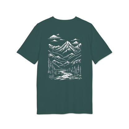Premium Organic Shirt | Find Your Peak | Mountain River