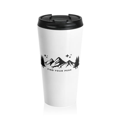 Mountain Adventure Travel Mug | Find Your Peak