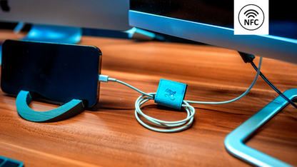 AgentSmart™️ | NFC Multitool Kabel Organizer | Blau