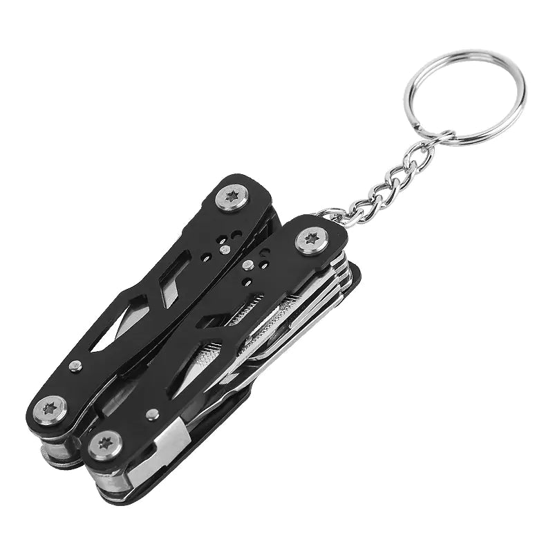 Mini Keychain Folding Tool EDC Multitool for Outdoors