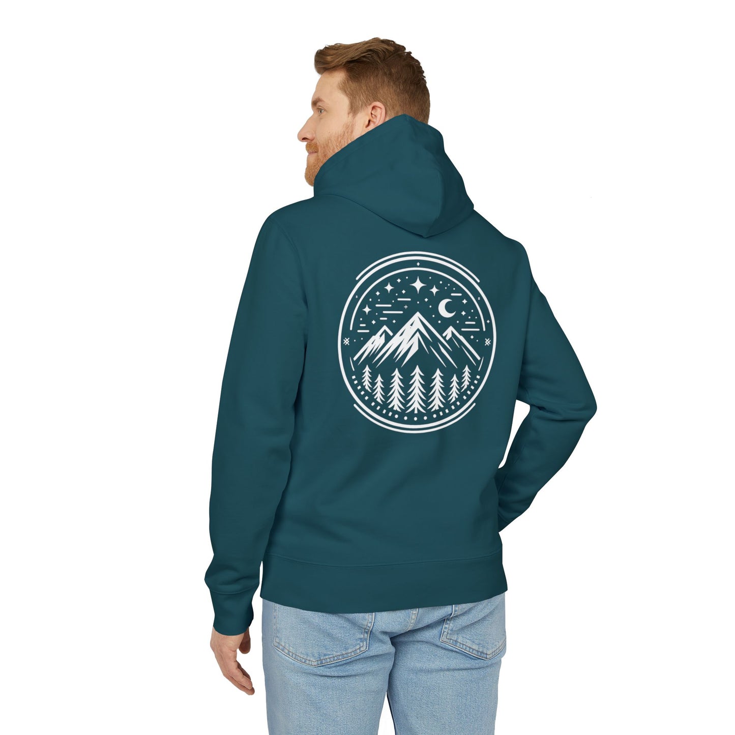 Premium Organic Hoodie | Mountain Peak