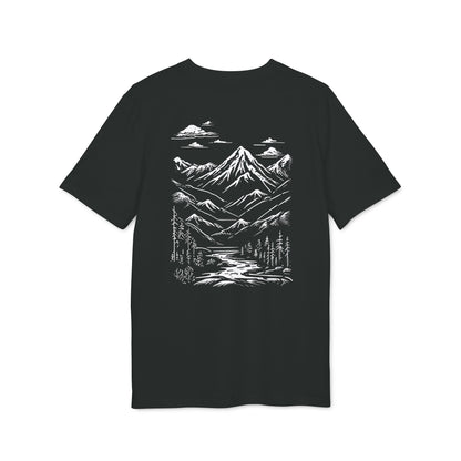 Premium Organic Shirt | Find Your Peak | Mountain River