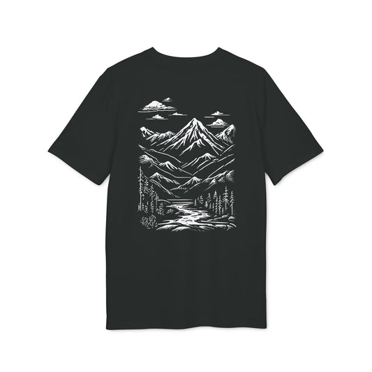 Premium Organic Shirt | Find Your Peak | Mountain River