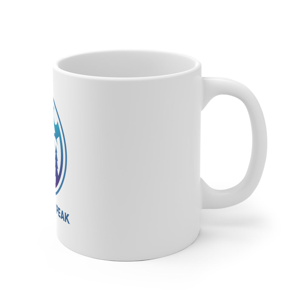 Tasse Find your Peak weiß