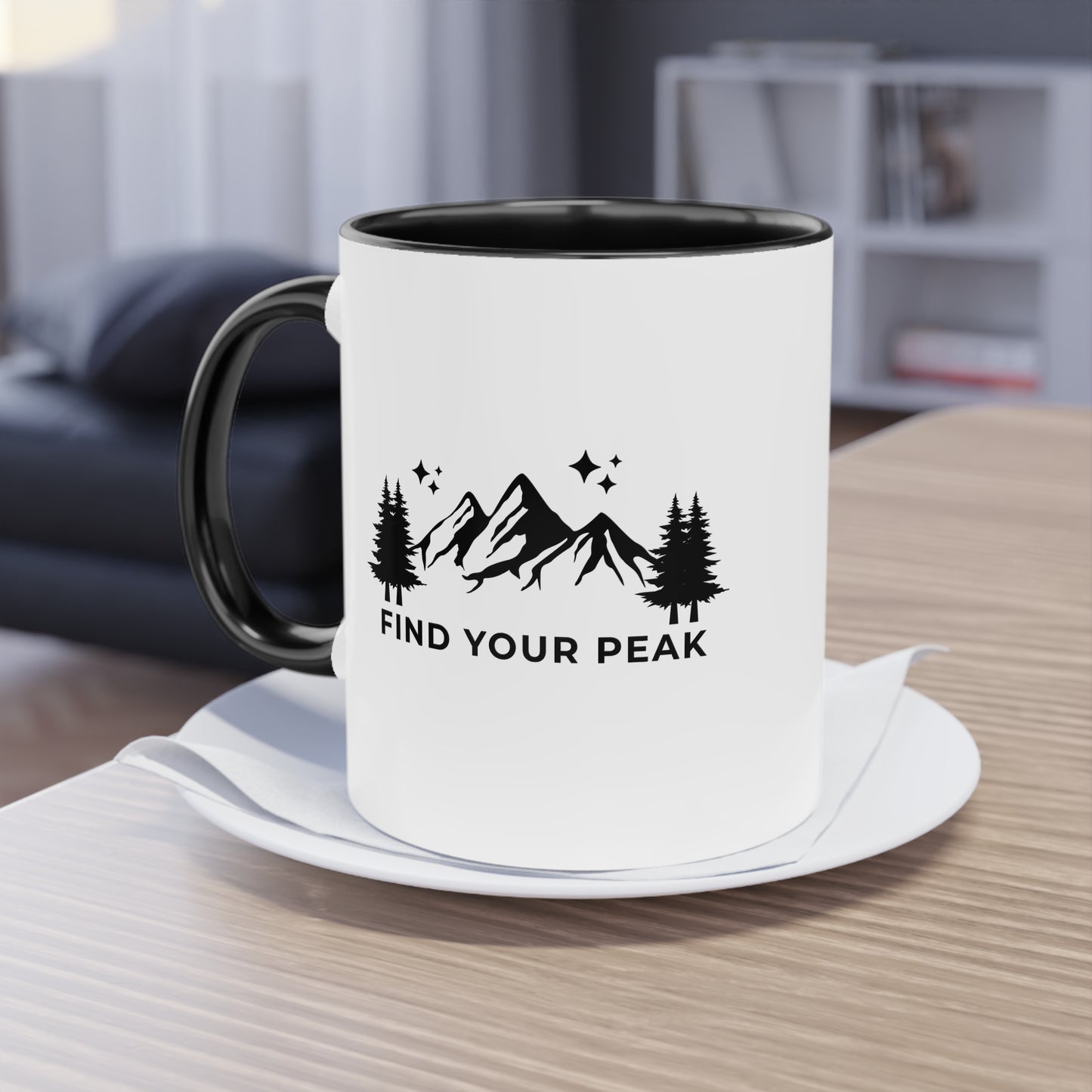 Tasse | Find your Peak | weiß