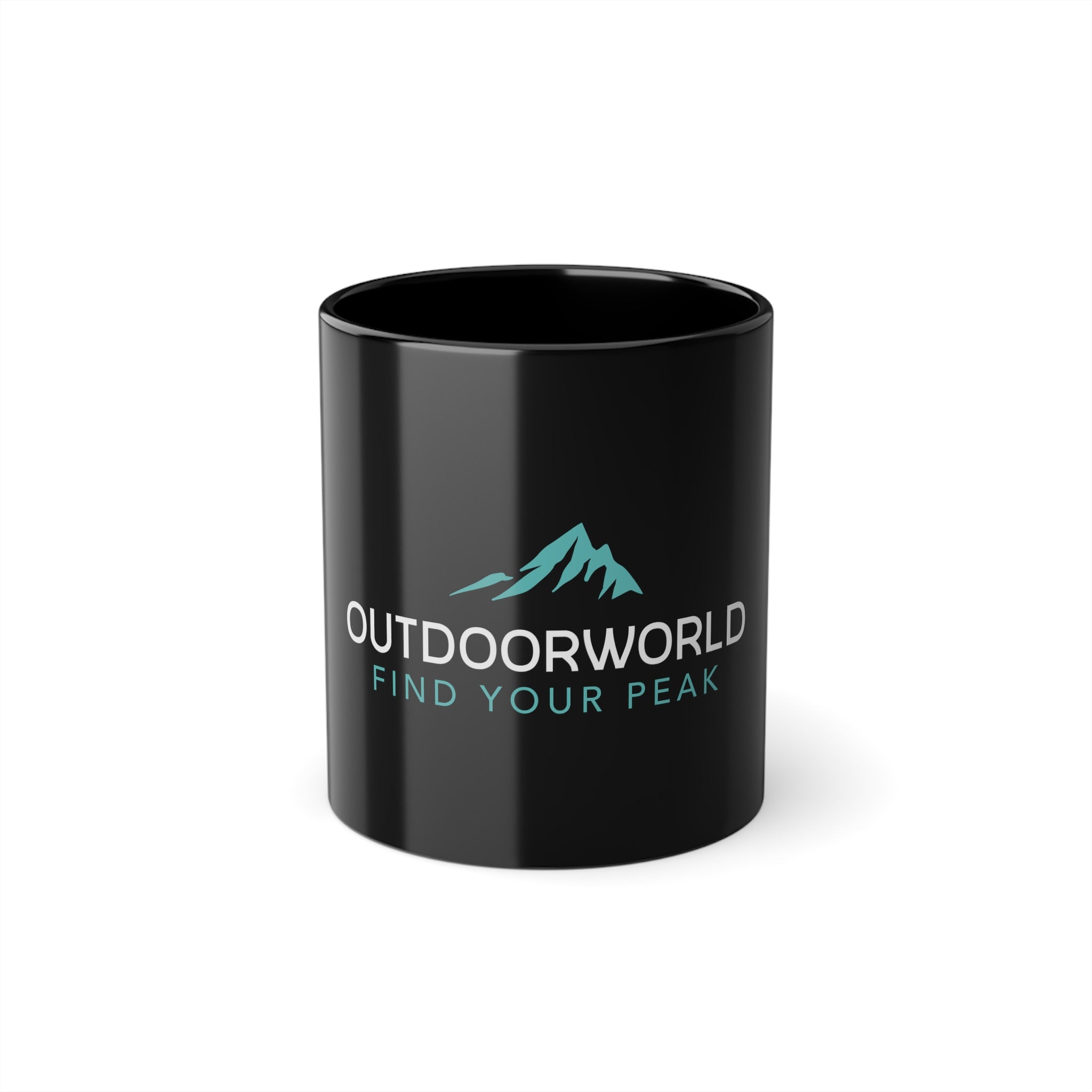 Tasse OutdoorWorld schwarz