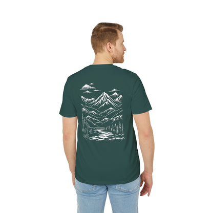 Premium Organic Shirt | Find Your Peak | Mountain River