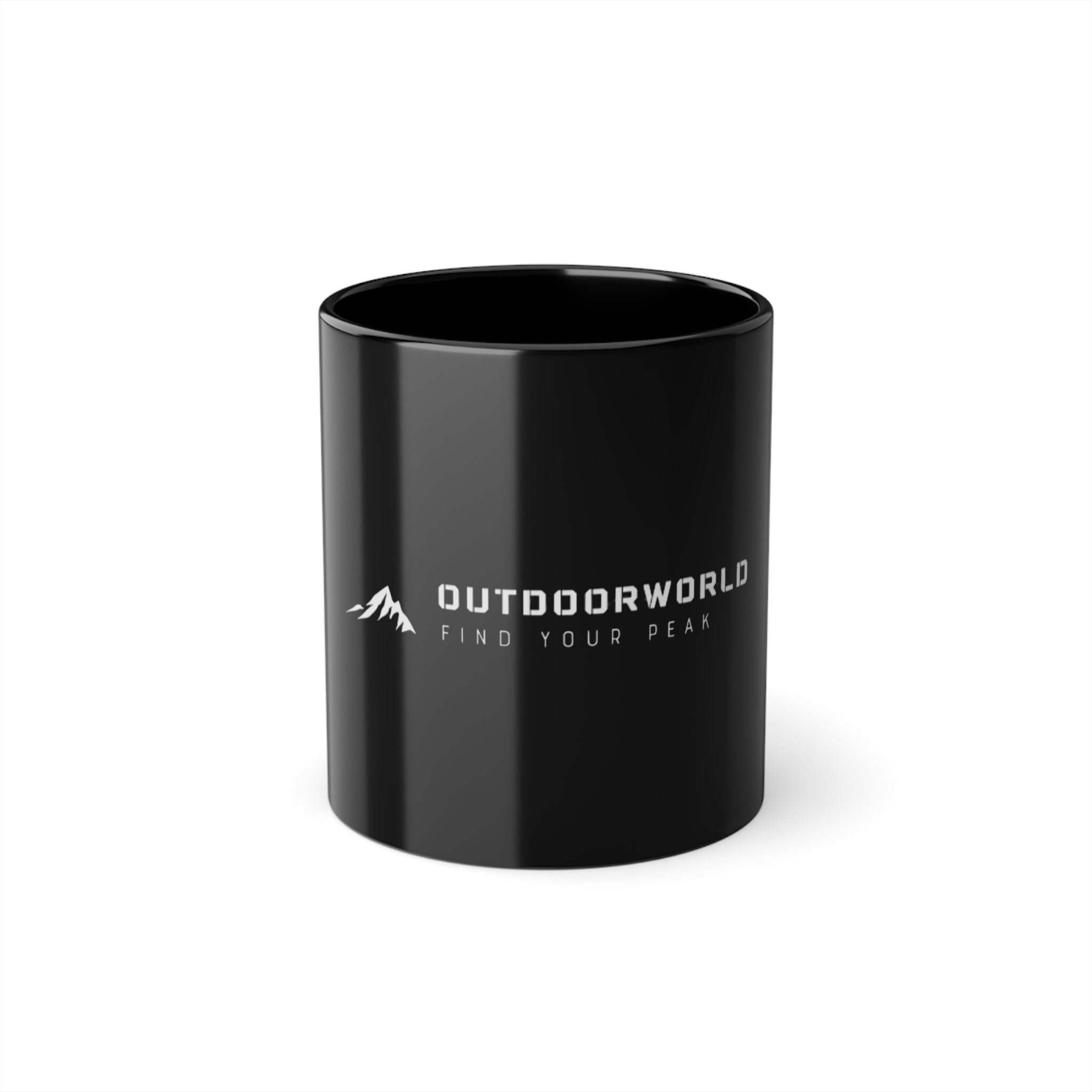 Tasse OutdoorWorld schwarz