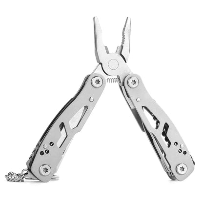 Mini Keychain Folding Tool EDC Multitool for Outdoors