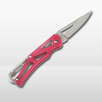 Mini Folding Key Knife - Stainless Steel Outdoor Tool