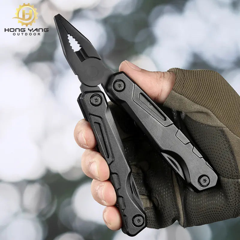 Stainless Steel Folding Multi-Tool with Bottle Opener