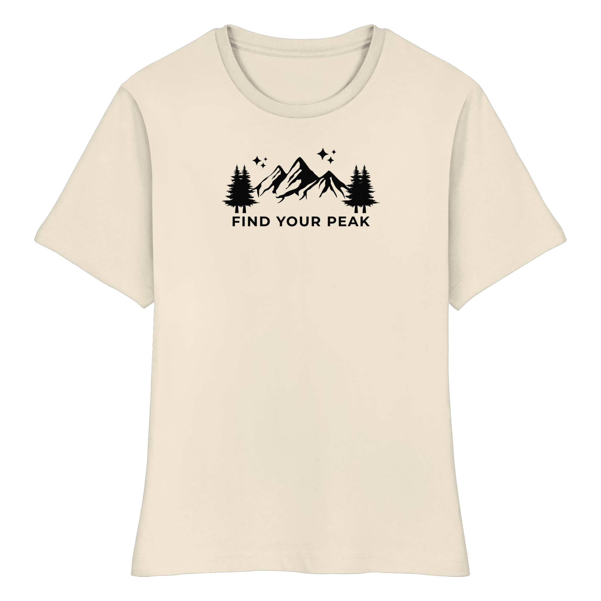 Find your Peak - Fitted Ladies Organic Shirt