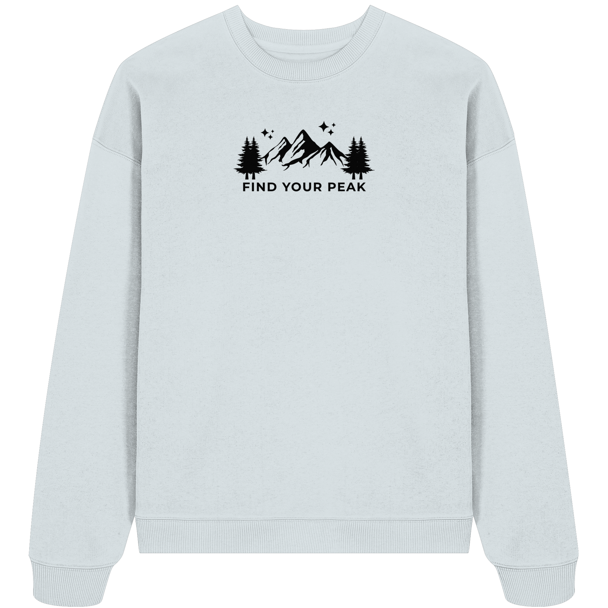 Find your Peak - Organic Oversize Sweatshirt