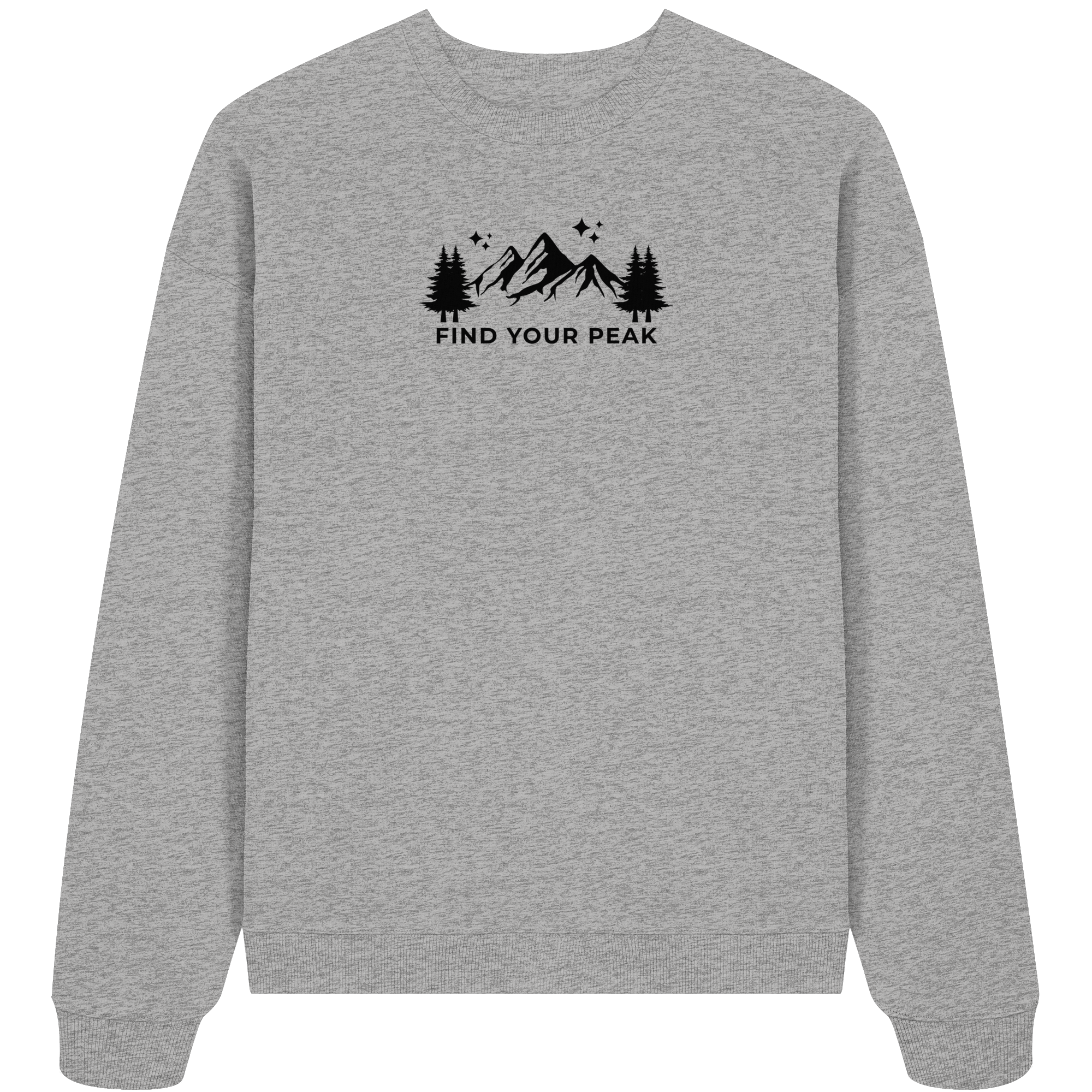 Find your Peak - Organic Oversize Sweatshirt
