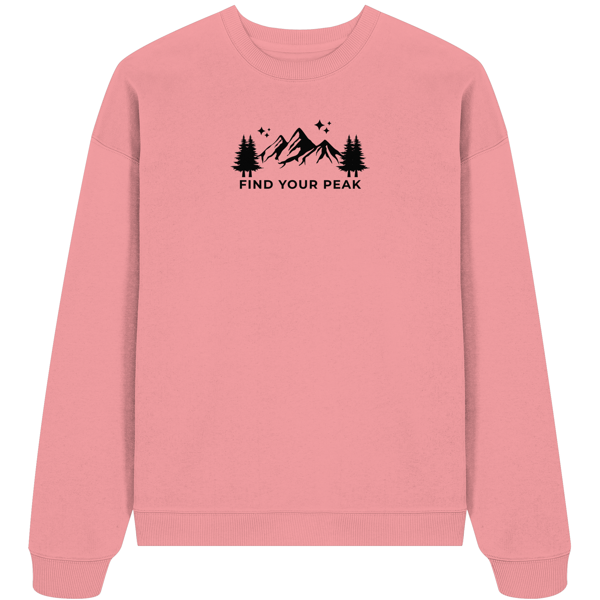 Find your Peak - Organic Oversize Sweatshirt