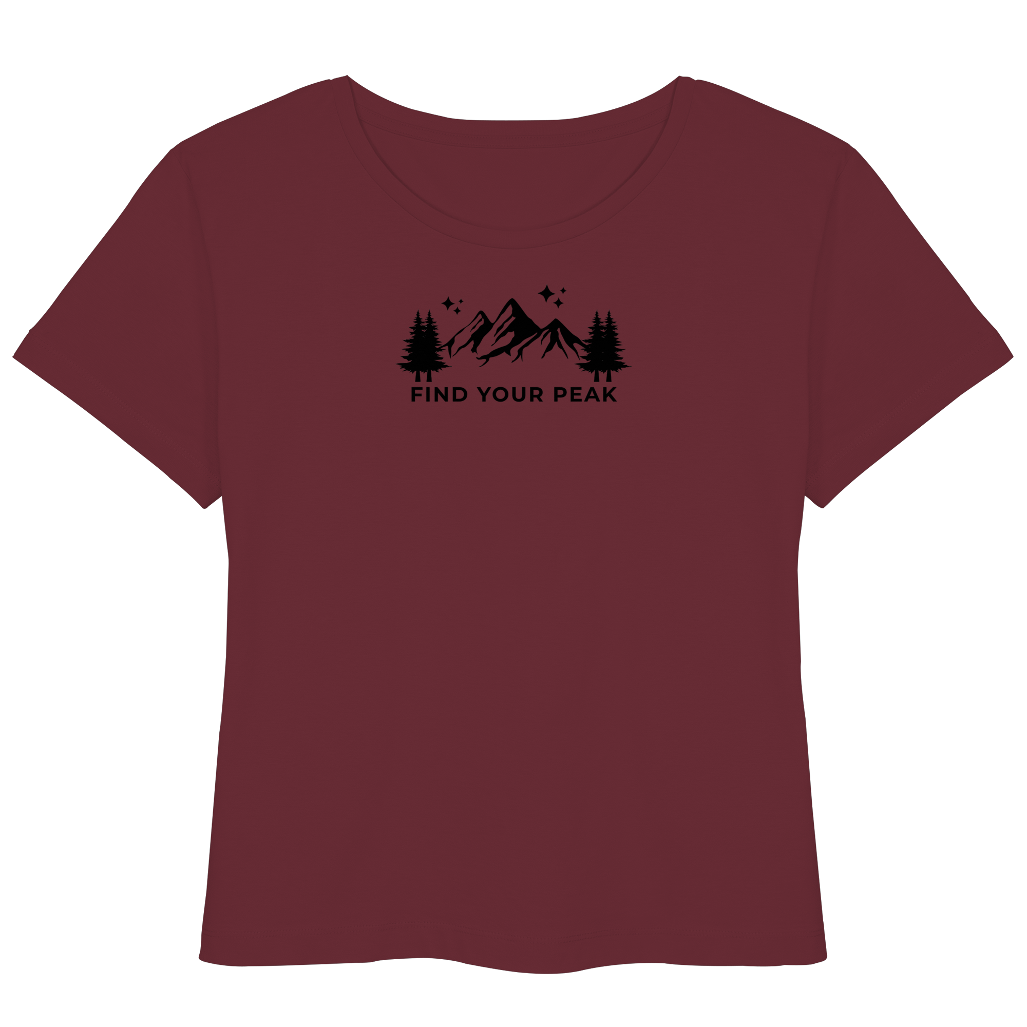 Find your Peak - Womens Organic Lightweight T-Shirt
