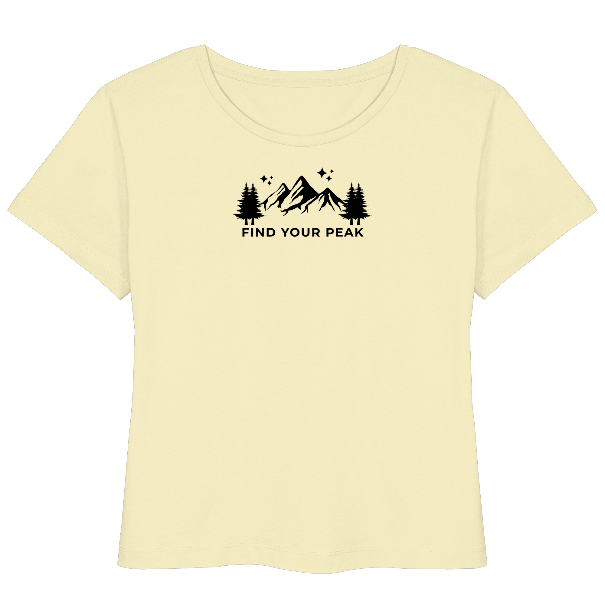Find your Peak - Womens Organic Lightweight T-Shirt