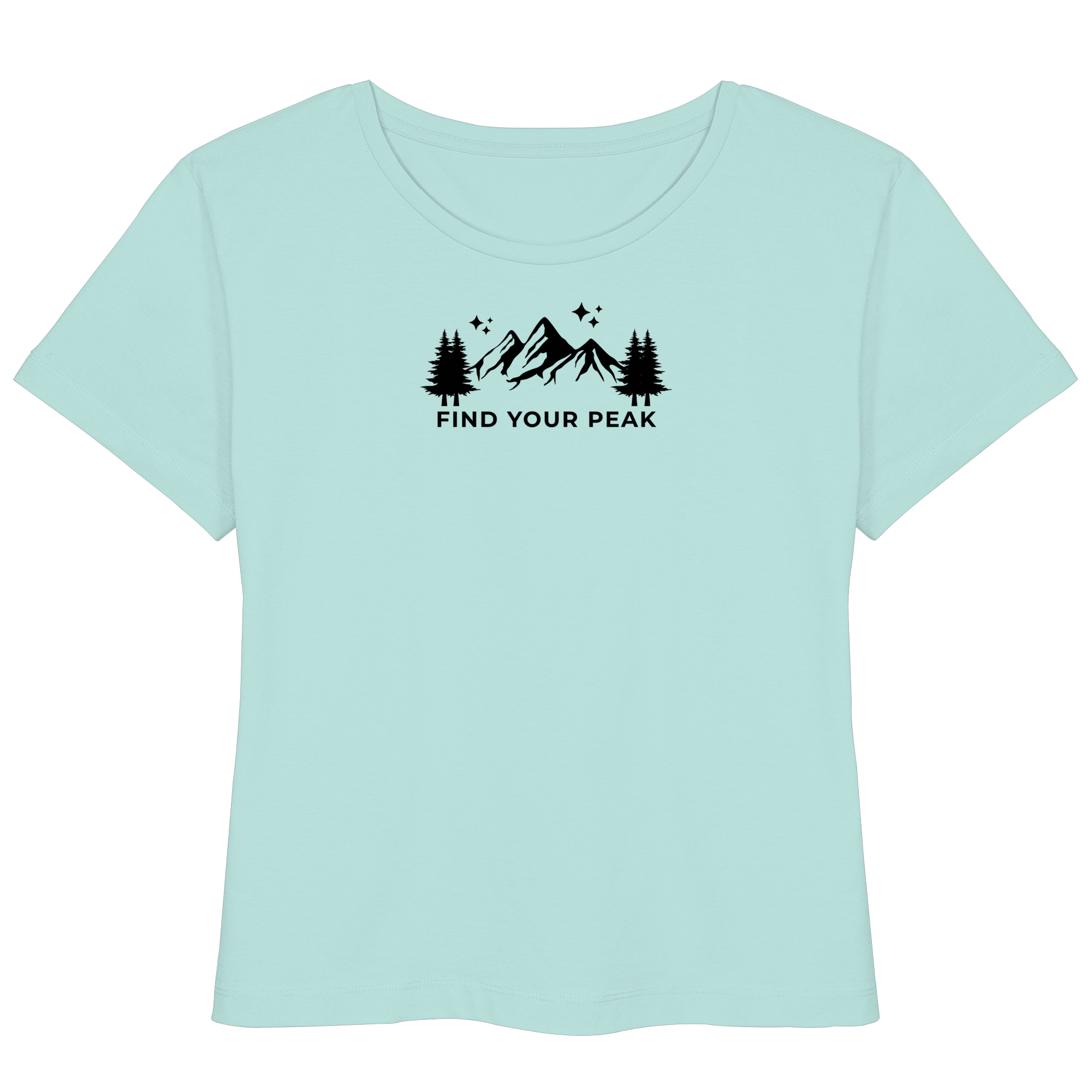 Find your Peak - Womens Organic Lightweight T-Shirt