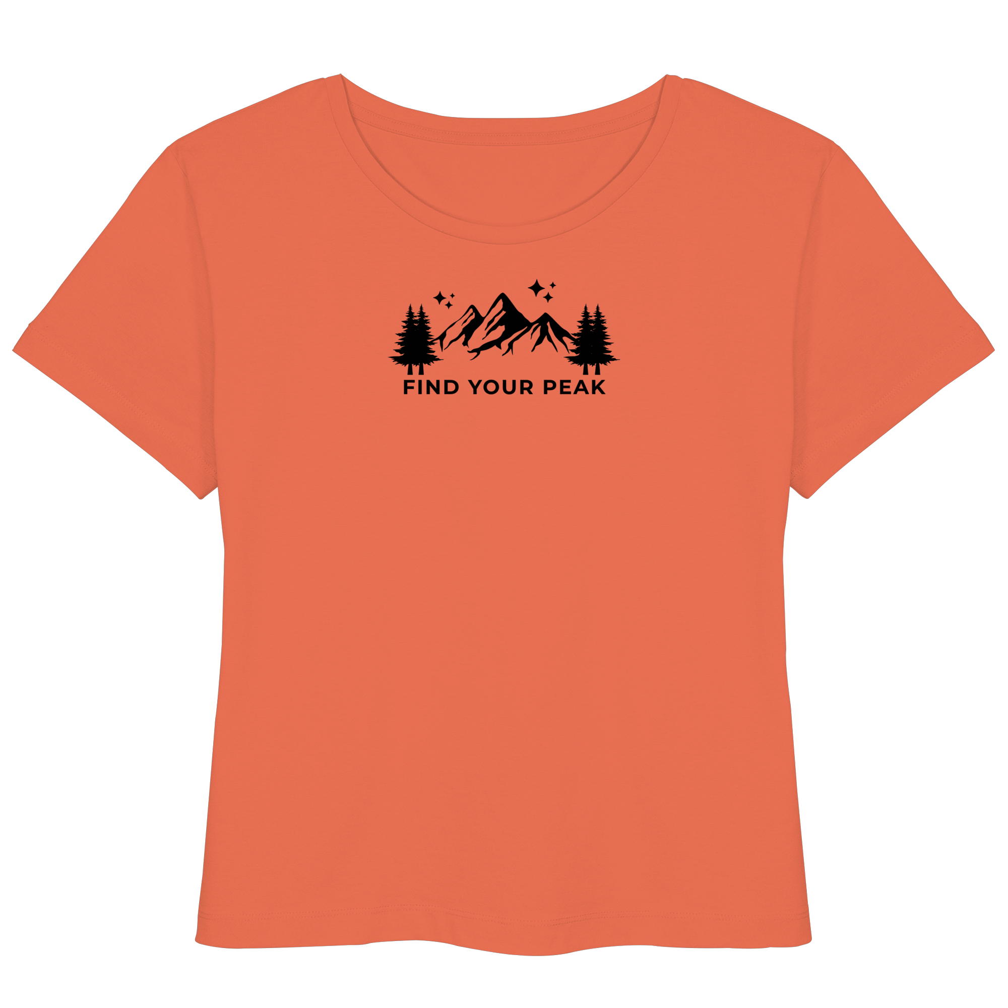 Find your Peak - Womens Organic Lightweight T-Shirt