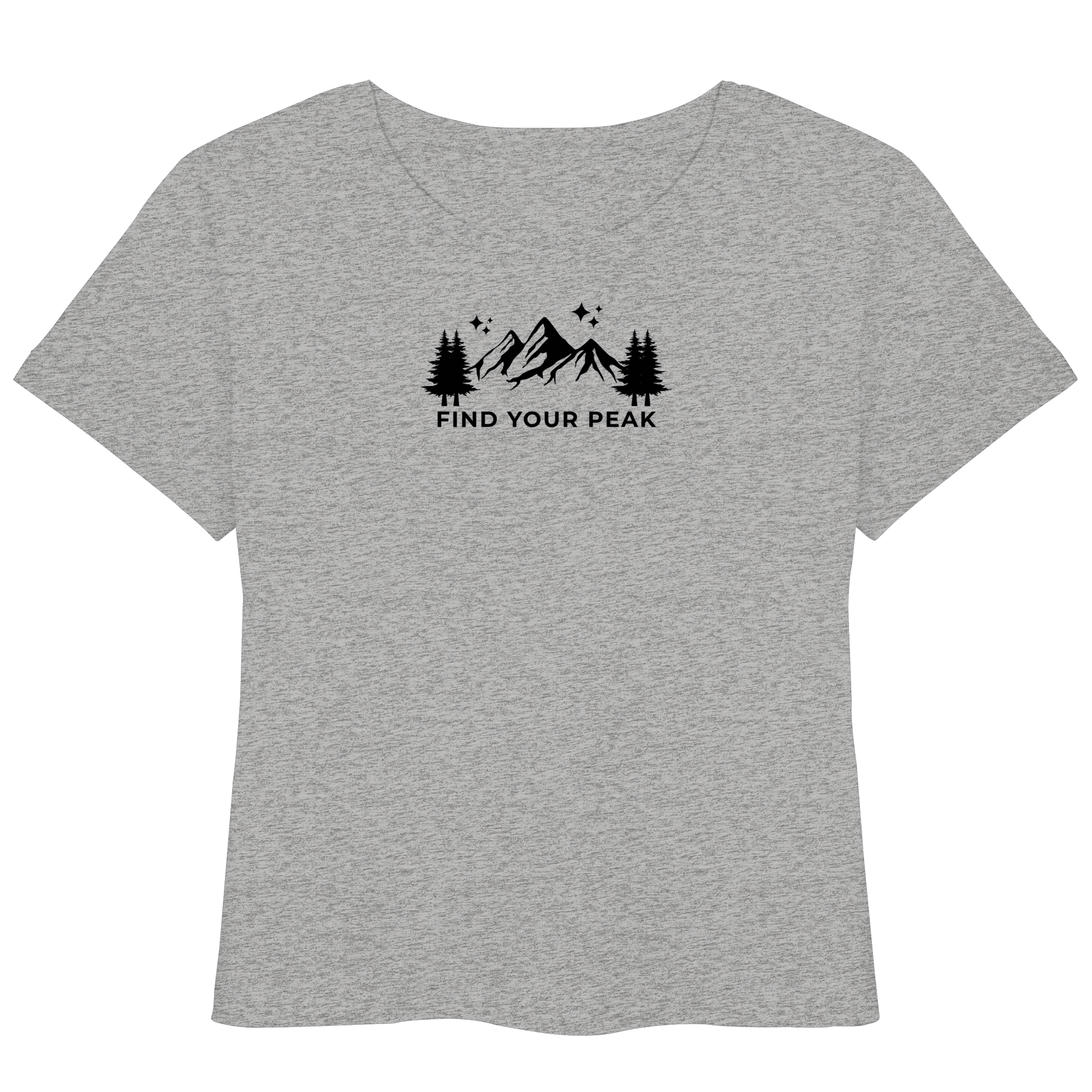 Find your Peak - Womens Organic Lightweight T-Shirt