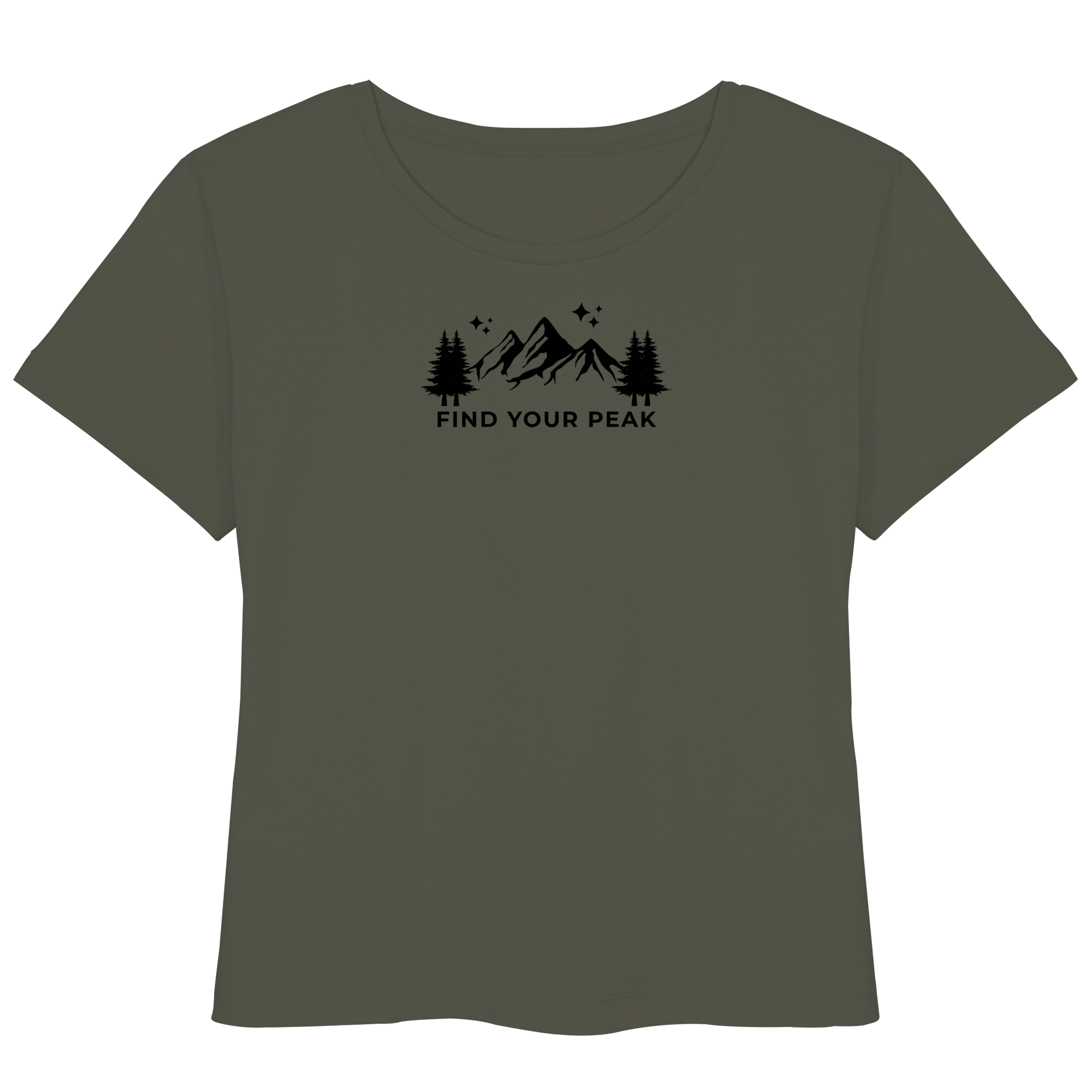 Find your Peak - Womens Organic Lightweight T-Shirt