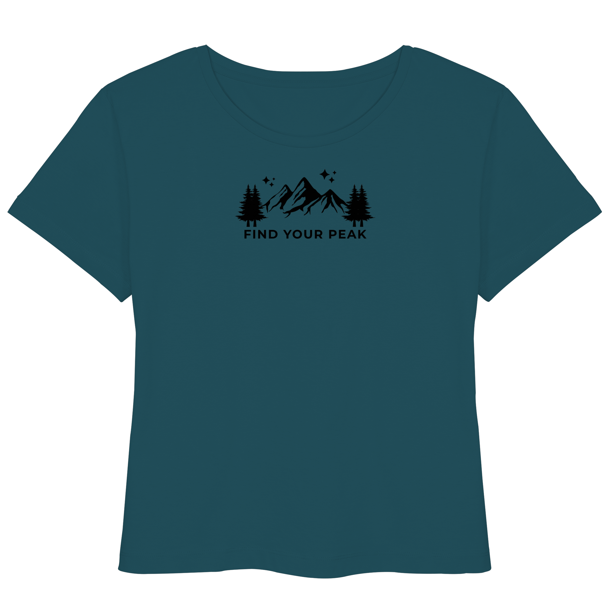 Find your Peak - Womens Organic Lightweight T-Shirt