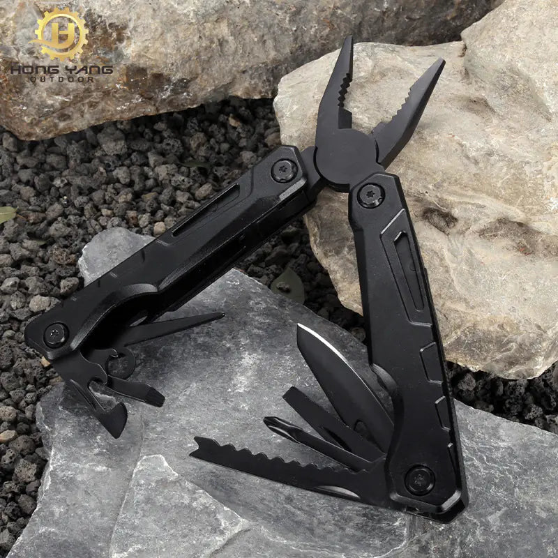 Stainless Steel Folding Multi-Tool with Bottle Opener